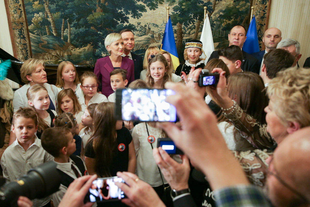 Para Prezydencka spotkała się ze szwedzką Polonią 