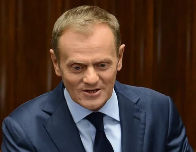 Miniatura: Tusk: rozmawiałem z synem o Amber Gold....