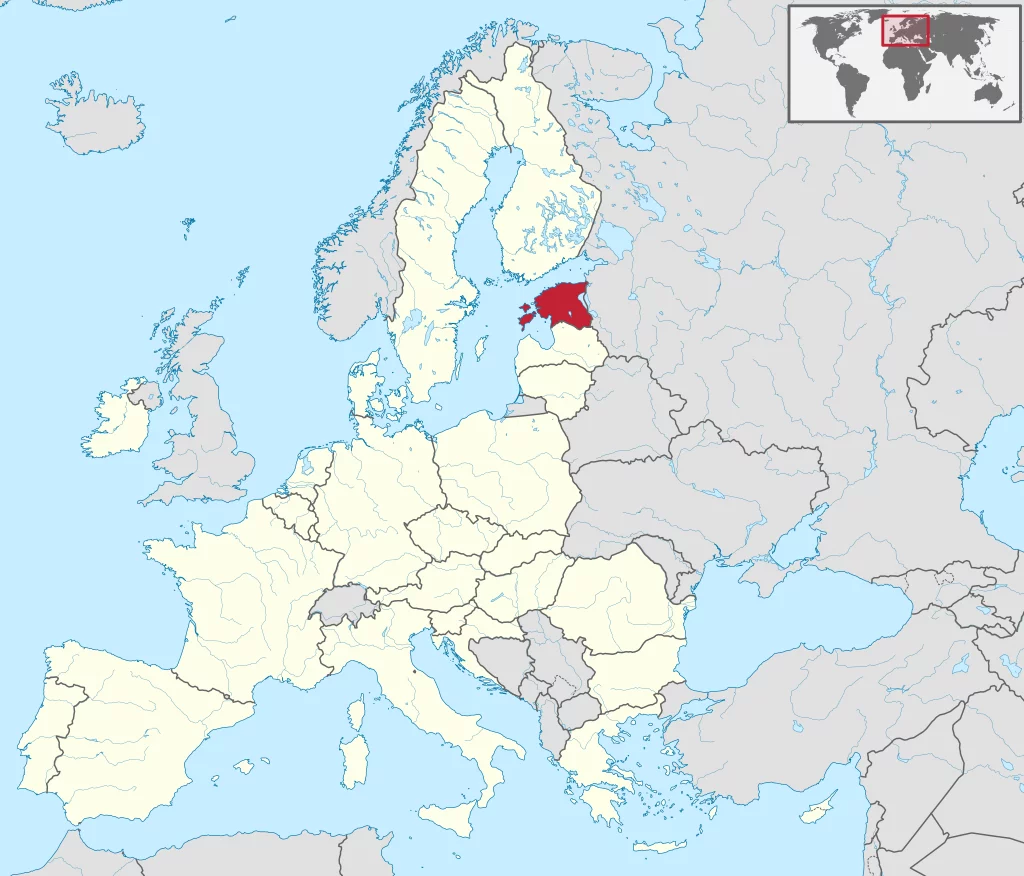 Państwo zaznaczone na czerwono to: