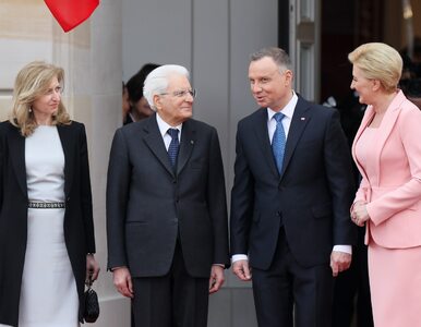 Miniatura: Prezydent Włoch w Polsce. Jego córka w...