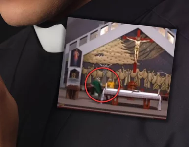 Miniatura: Dramatyczne sceny podczas mszy. 50-latek...