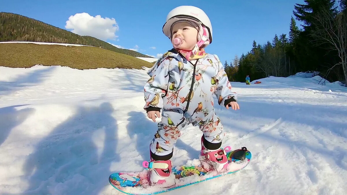 Carolin i Patrick Schreiber pasją do snowboardu zarazili swoje dzieci 