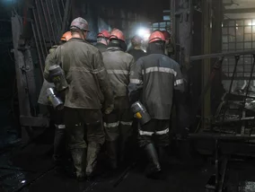 Miniatura: Ustawa górnicza z podpisem prezydenta....