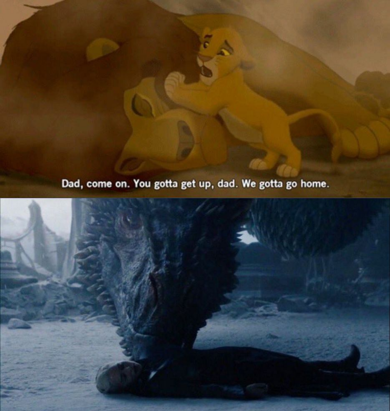 Mem inspirowany finałowym odcinkiem serialu „Gra o tron” 