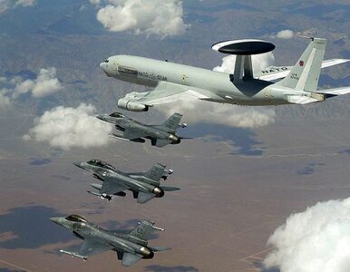 Miniatura: Samoloty NATO patrolują strefę zakazu...