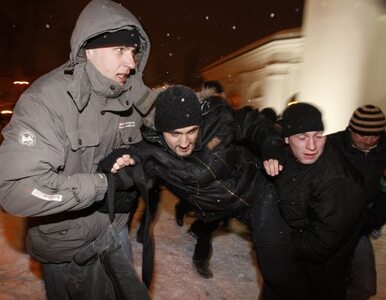 Miniatura: Białoruska opozycja na celowniku milicji