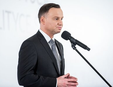 Miniatura: „Ubaw i żenada”.  Prezydent Duda ostro o...