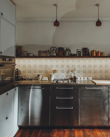 Wnętrza w stylu vintage, projekt Red Deer downloadfor.press, Red Deer