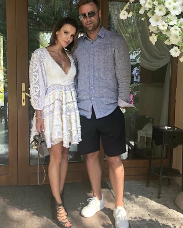 Sara Mannei i Artur Boruc 