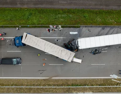 Miniatura: Dramat na A2. Korek pod Warszawą na...