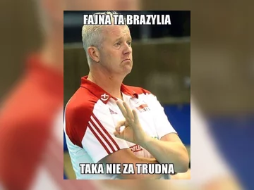 Mem po meczu Polska-Brazylia 