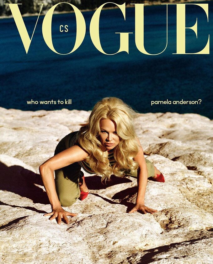 Pamela Anderson w „Vogue Czechoslovakia” 