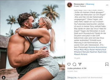 Chodzi o koronawirus, czy biceps? 