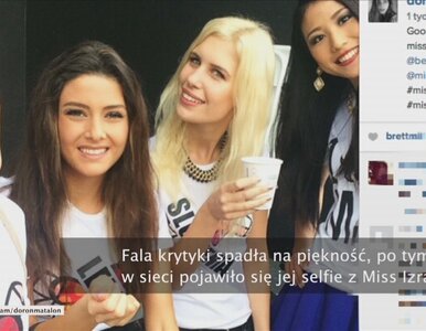 Miniatura: Dlaczego selfie Miss wywołało taką falę...