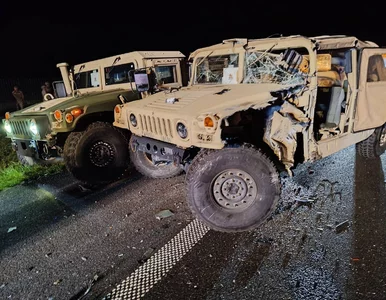 Miniatura: Tragiczny wypadek na A2. Ranni amerykańscy...