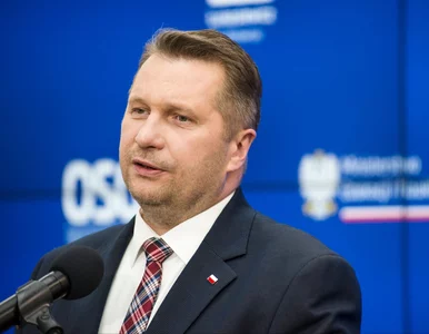 Miniatura: Czarnek ocenił decyzję Nowackiej ws. prac...