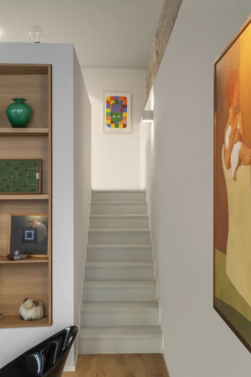 Loft we włoskim palazzo, projekt Alessandro Preda Linka, palazzo, loft