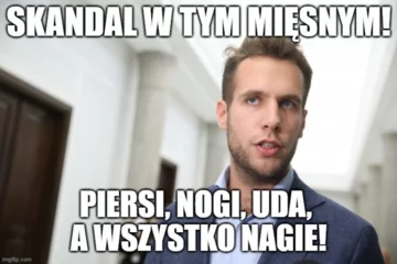 Mem po wypowiedzi Jana Kanthaka o sklepach mięsnych dla środowisk LGBT 