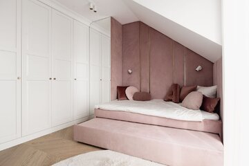 Eleganckie wnętrze zatopione w beżach, projekt: Architektownia 