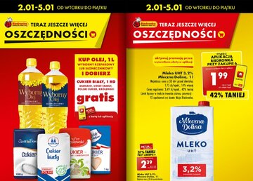 Mleko w&nbsp;Biedronce