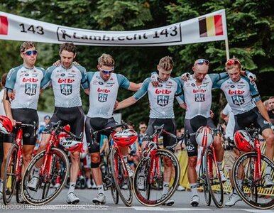 Miniatura: Tour de Pologne. Minuta ciszy ku czci...