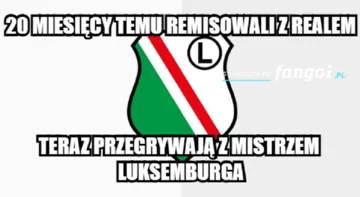 Memy po porażce Legii w europejskich pucharach 