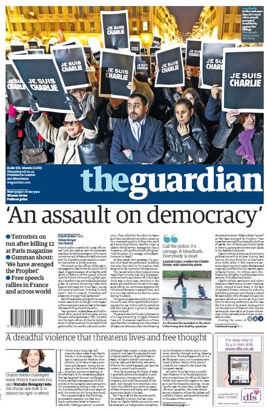 The Guardian - "Zamach na demokrację"