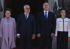Miniatura: Tak stylista ocenił Martę Nawrocką. Uwagę...