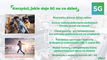 Korzyści jakie daje 5G na&nbsp;co dzień