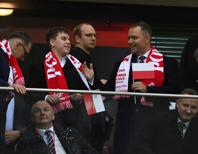 Miniatura: Nawrocki na meczu Polska – Holandia. Tak...