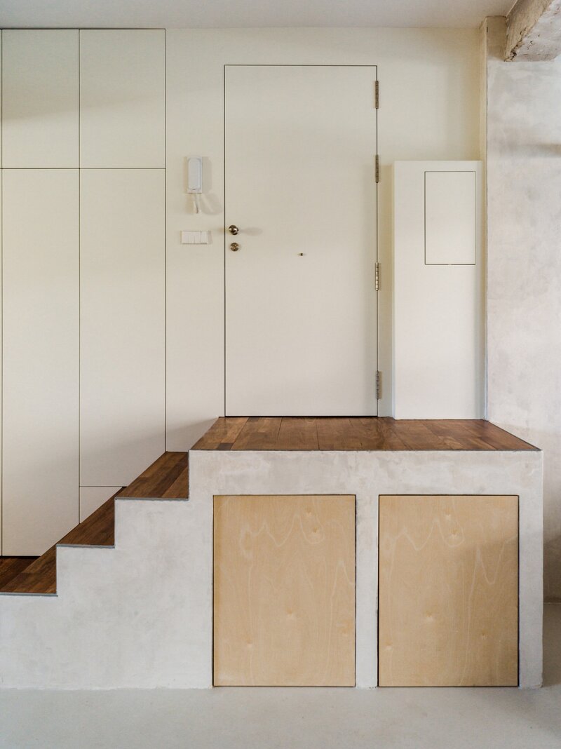 Minimalistyczne mieszkanie, projekt Jorge Borondo + Ana Petra Moriyón
