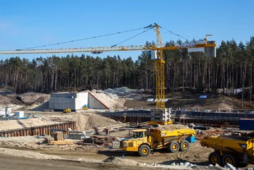 Przekop Mierzei Wiślanej. Stan prac na 10 marca 2021r. 