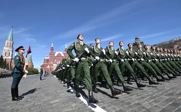 Defilada wojskowa w Moskwie z okazji Dnia Zwycięstwa 