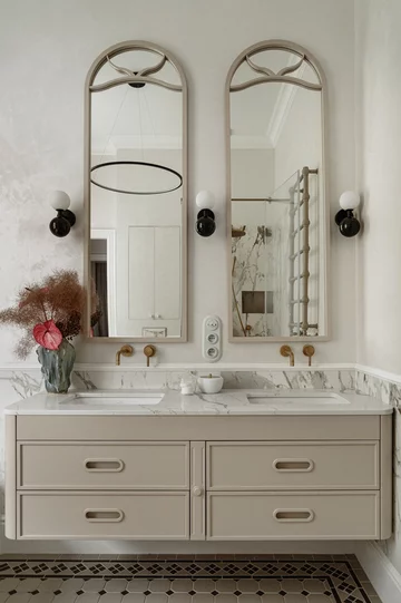 Secesyjne mieszkanie w Sopocie, projekt Doroty Terleckiej i pracowni Biuro Kreacja 