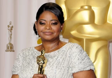 Octavia Spencer - Oscar za żeńską rolę drugoplanową w filmie "Służące" (fot. EPA/PAUL BUCK/PAP)