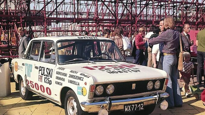 Bicie rekordu prędkości Fiatem 125p w 1973 roku