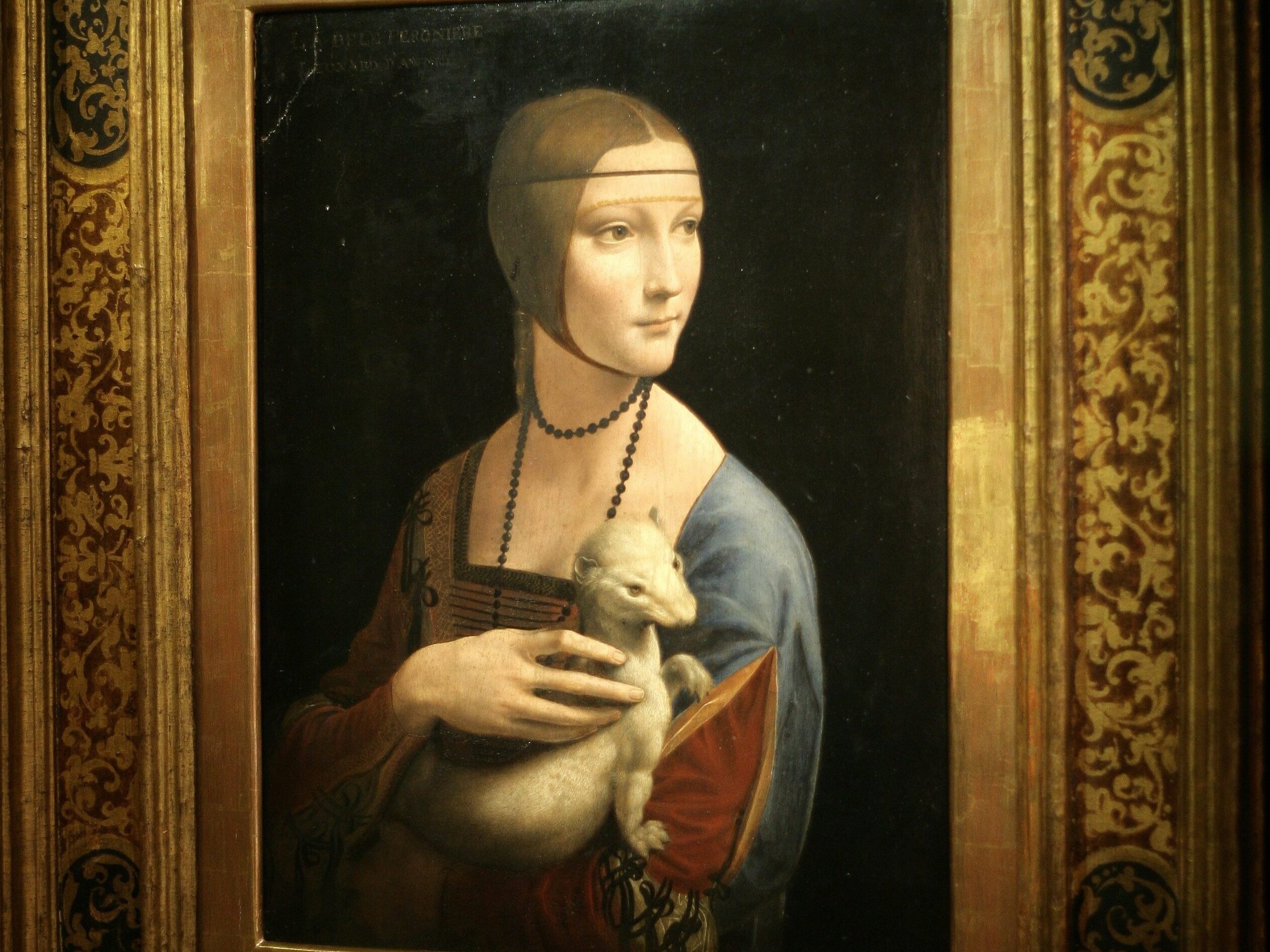 Gdzie znajduje się ten obraz Leonarda da Vinci?