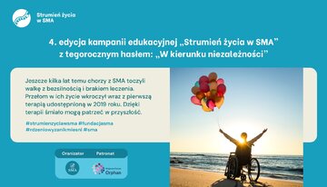 'Kampania &bdquo;Strumień życia w&nbsp;SMA&rdquo;