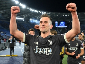 Miniatura: Milik znów bohaterem Juventusu. Zobacz...
