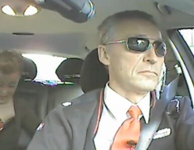 Miniatura: Norwegia: premier... usiadł za kierownicą...