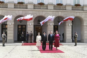 Japońska para książęca przyjechała do Polski 