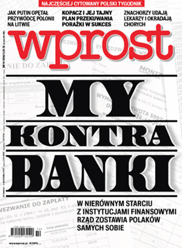 Okładka tygodnika Wprost nr 14/2015 (1673)