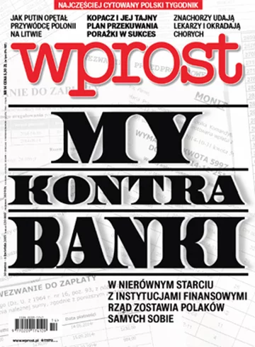 Okładka tygodnika Wprost nr 14/2015 (1673)