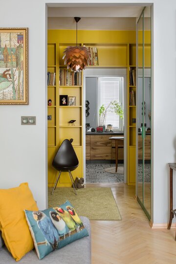 Mieszkanie dla&nbsp;miłośnika designu i&nbsp;historii, projekt iHome Studio