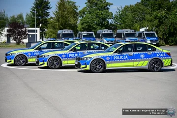 BMW M340i xDrive Policyjne radiowozy BMW M340i xDrive.