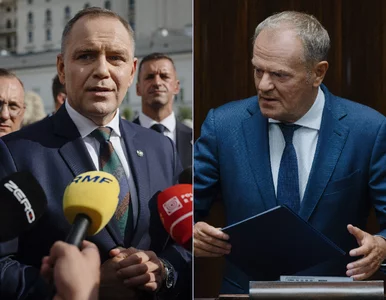 Miniatura: Nawrockiemu i Tuskowi oberwało się od...