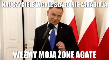 Mem komentujący podwyżki wynagrodzeń polityków 