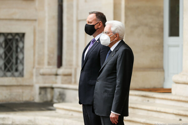 Miniatura: Wizyta prezydenta Andrzeja Dudy we Włoszech