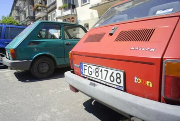 Maluch mały Fiat 126p 