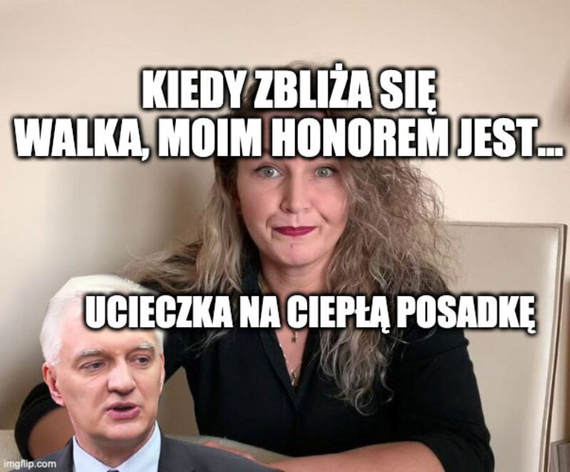 Memy po przejściu posłanki Lewicy do Porozumienia 